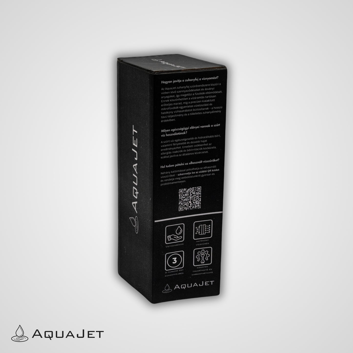 AquaJet Multifunkciós zuhanyfej 2.0