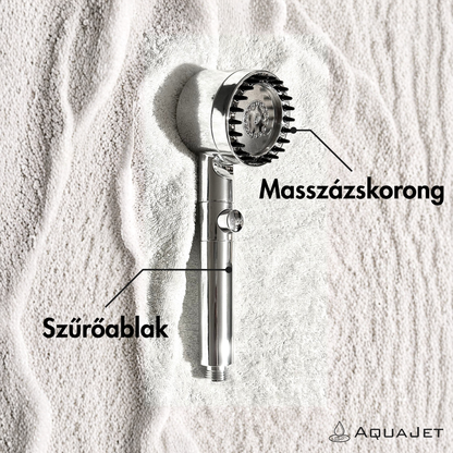 AquaJet Multifunkciós zuhanyfej 2.0